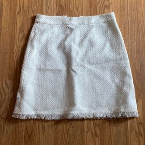 Kate Spade Size 4 White Skirt
